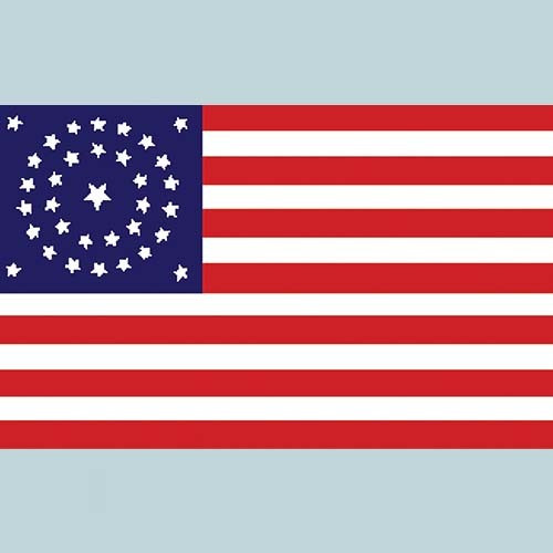 Civil War Flag with Metal Grommets