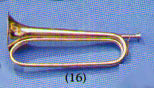 Civil War Infantry Bugle with Brass Bell