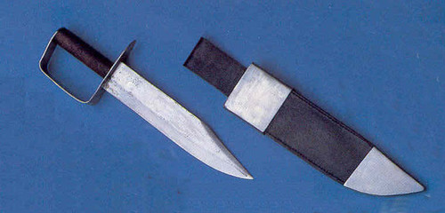 confederate d guard bowie knife polished blade