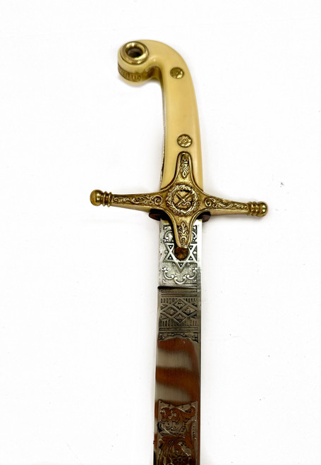 British Army officer saber replica designed after Napoleonic era military swords.
