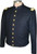 Union Officer Round About Jacket in dark blue wool with eagle buttons and Civil War military styling.