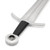 Oakeshott XIV medieval sword replica with broad double-edged blade and classic European design
