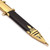 Maintz Pattern Roman Gladius has high carbon steel blade, wasp waist, long point, bone grip, scabbard with ornate brass