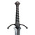 Full tang Blacksword with leather wrapped handle