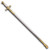 Cadet Officer's Sword with Gold Guard