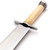 1065 high-carbon steel Bowie knife