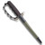 WWI trench knife featuring a high carbon steel blade and wooden grip.