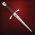 Knights Templar inspired Faithkeeper dagger