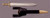 Confederate Foot Artillery Short Sword with double-edged blade and brass hilt for Civil War display.