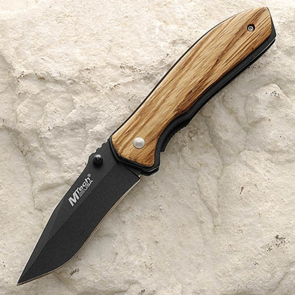 Zebra Wood Folder