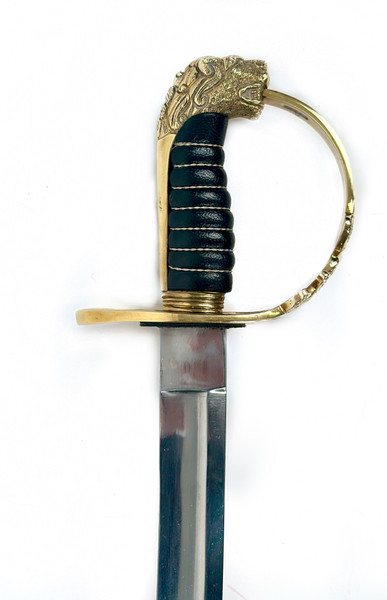 1803 British Infantry Sword with high carbon steel blade and officer saber design.
