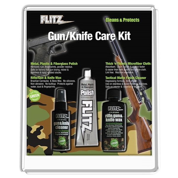 Flitz Sword Care Kit with Microfiber Cloth