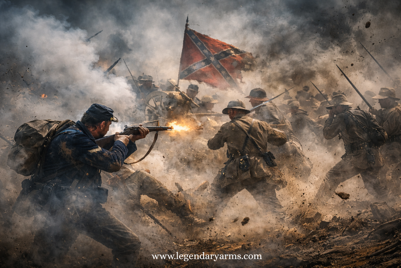 From Battlefield to Collector’s Shelf: The Fascinating Journey of Civil War Weapons