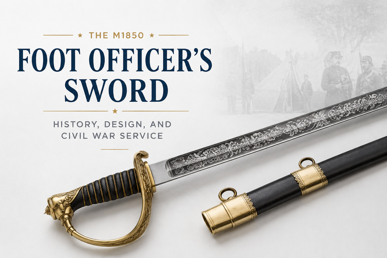 The M1850 Foot Officer's Sword: History, Design, and Civil War Service