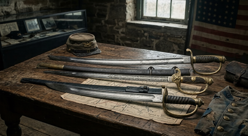 Civil War Swords Guide: Types, History, and Authentic Sword Value
