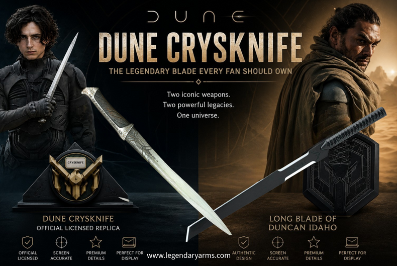 Dune Crysknife: The Legendary Blade Every Fan Should Own