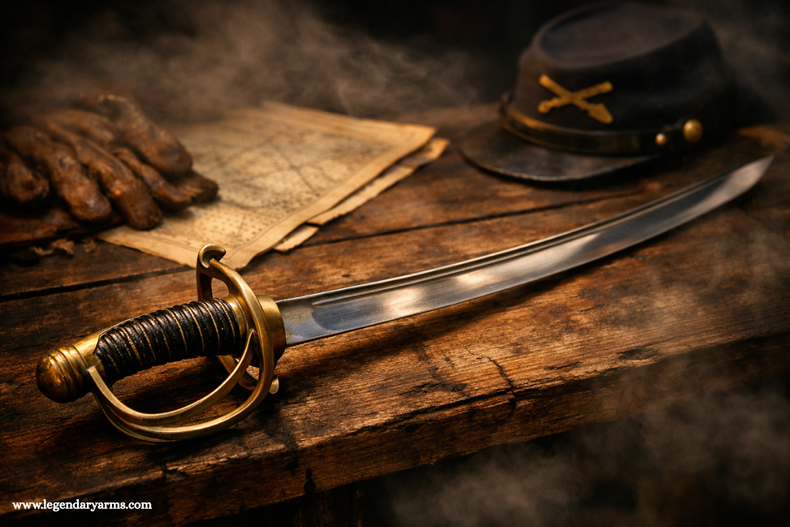 Civil War Cavalry Sword History, Types, and Battlefield Legacy