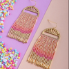 Sprinkle Fringe Earring