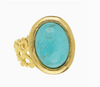 Turquoise Cabochon Ring