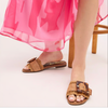 Bambi Slide Sandal Cuoio