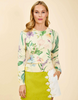 Phoebe Crewneck Sweater Blooming Vine