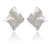 Crinkle Cut Statement Earrings
