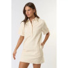 Madison Ivory Collared Mini Dress