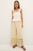 Marin Pant in Birch Eyelet