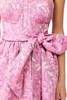 Nadeen A Line Mini Dress in Pink & Purple