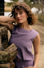 The Bubble Top in Oxford Weave
