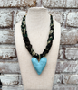 Resin Bandana Statement Necklace