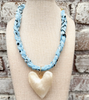 Resin Bandana Statement Necklace