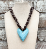 Resin Bandana Statement Necklace