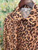 Over Sized Blouse in Brown Leopard