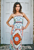 Yvette Dress in Sundance Tile
