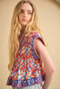 Lola Top in Tapestry Floral