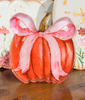 Gallery Acrylic Pink Ribbon Pumpkin