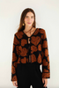 Leopard Hearts Knit Cardigan