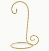 Small Twisted Gold Wire Ornament Stand Display