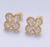 Chloe Clover Studs
