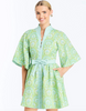 Carmen Mini Dress Trellis Verte
