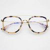 Weston Blue Light Readers Reading Glasses in Milky Tortoise - +2.5