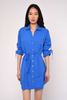 Shannon Mini Dress in Palace Blue