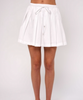 Ansleigh Mini Skirt in Bright White