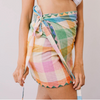 Rainbow Plaid Marina Sarong