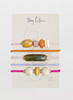 Bellini Bracelets / Hair Ties / 5 Pack / Spring / Summer