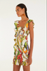 Florart Sand Strapless Maxi Dress