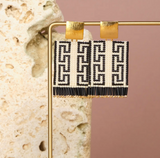 Beaded Handwoven Guajira Square Earrings