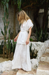 Marigold Kimono Textured Cotton