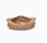 Steph Seasonal Seashell Straw Bag Evening Bag